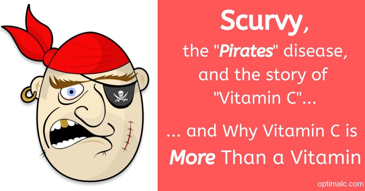 Scurvy disease is low vitamin C, but lack of enough vitamin C can also lead to other chronic diseases such as cancer, heart disease, infections, allergies.
