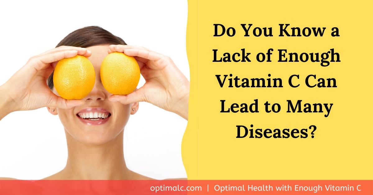 A lack of vitamin C can lead to allergies, infections, heart disease, cancer. But enough vitamin C can heal and prevent disease. Why are people not aware?